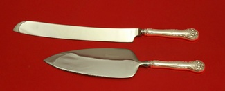 Wedding Cake Set Made to Order Two Piece Wedding Cake Set Which Includes: Wedding Cake Knife 11” & Cake Server 9” - Lancaster by Gorham - Sterling