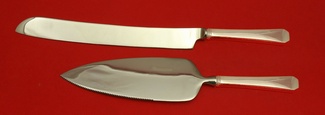 Wedding Cake Set Made to Order Two Piece Wedding Cake Set Which Includes: Wedding Cake Knife 11” & Cake Server 9”   - Monterey by Wallace - Sterling