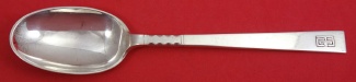 Serving Spoon w/ applied mono  8 1/2