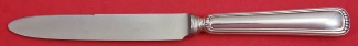 Dinner Knife marked MC .800  pointed  heavy  9 3/4