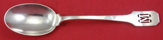 Teaspoon w/ pierced mono 
