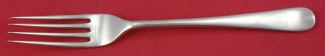 Regular Fork / Salad  7 1/8 - Rattail by Elkington  - Sterling