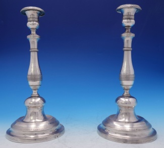 Candlestick pair 44toz  12 1/2