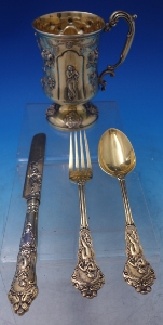 Traveling Set 4-pc  cup 8.9oz 4 1/2