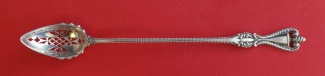 Olive Spoon original  long  fancy  pierced  8 3/8