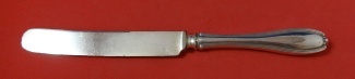 Dinner Knife blunt  silver plate  9 3/4