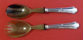 Salad Serving Set w/ horn  9