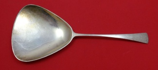 Serving Spoon w/ triangular bowl  6 3/4
