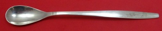Iced Tea Spoon lightly hammered  7 3/4