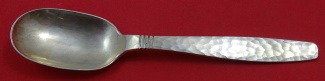 Teaspoon heavily hammered  6