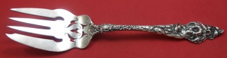 Cold Meat Fork pierced  7 3/4