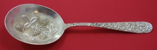 Berry Spoon w/ strawberries in bowl  8 3/4