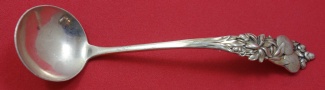 Mayonnaise Ladle w/ fruit and flowers  5 1/2