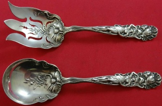 Salad Serving Set small  7 1/2