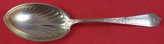Berry Spoon GW  pointed  fluted  8 3/4