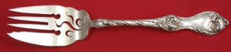 Cold Meat Fork pierced  7 1/8