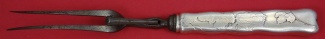 Roast Carving Fork w/ butterfly & squash  10 7/8