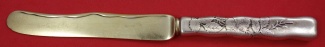 Dessert Knife GW  HH  AS  w/ pansy  7 1/4