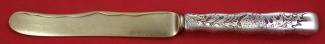 Dessert Knife GW  HH  AS  w/ thistle & leaves  7 1/4