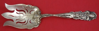 Salad Serving Fork pierced  9 1/2