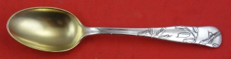 Coffee Spoon GW  w/ branches and seed pods  4 3/4