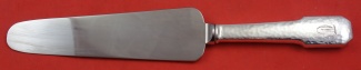 Cake Server w/ engraved mono  narrow  9 5/8