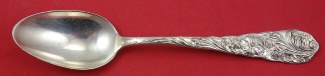 Place Soup Spoon 7 1/4 - Flora by Reed and Barton - Sterling - With Monogram