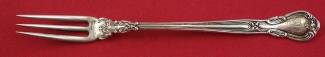 Strawberry Fork short tines  long handle  old  4 3/4