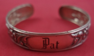 Bracelet With adjustable cuff.  1/2
