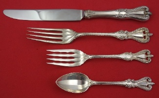 Dinner 4-pc Setting availability based on stock listed below - Old Colonial by Towle - Sterling