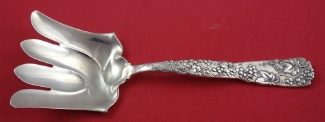 Asparagus Fork from Roslyn Berlin collection pictured in the book 