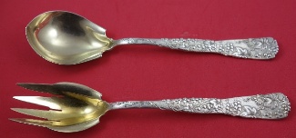 Salad Serving Set from Roslyn Berlin collection pictured in the book 