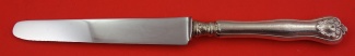 Dinner Knife steel plated blades  some wear spots  9 7/8