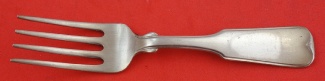 Baby Fork w/ fiddle handle  4 1/4