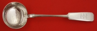 Soup Ladle Russian silver  11 1/4