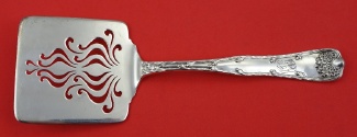 Waffle Server w/ art nouveau  pierced  9