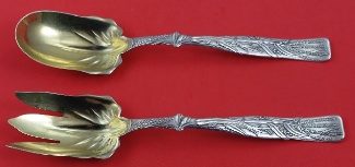 Salad Serving Set from Roslyn Berlin collection pictured in the book 