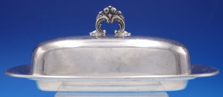 Butter Dish #X568 w/ lid sku#3322  - Francis I - OLD - eagle mark OPEN STOCK page by Reed and Barton - Sterling