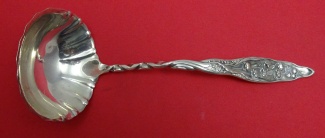 Gravy Ladle fluted  twist handle  7 3/4