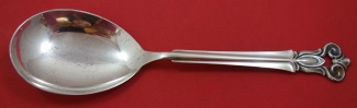 Berry Spoon ovoid bowl  8 1/2