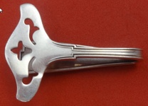 Napkin Clip original pierced  1 3/4