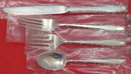 Regular 4-pc Setting factory sealed  availability based on stock listed below - Rapallo by Lunt - Sterling