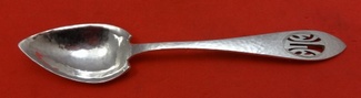 Grapefruit Spoon with pierced mono 