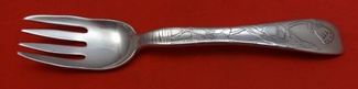Fish Fork w/ water lily & pod  pictured in Tiffany book page 80 figure 90  6 1/2