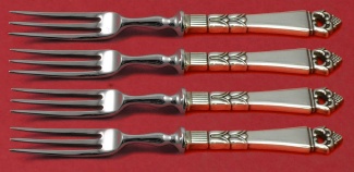 Fruit Fork **made to order  set of 4  HH WS  6
