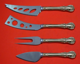 Charcuterie Set **made to order  HH WS  Cheese/Sausage Knife serrated pierced 7