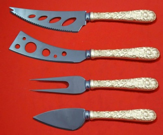 Charcuterie Set **made to order  HH WS  Cheese/Sausage Knife serrated pierced 7