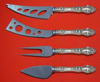 Charcuterie Set **made to order  HH WS  Cheese/Sausage Knife serrated pierced 7