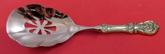 Vegetable Spoon / Ice Spoon  **made to order  HH WS  pierced  10