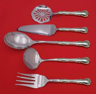 Thanksgiving Holiday Serving Set **made to order 5-pc which includes:  Cranberry Server 8 1/2